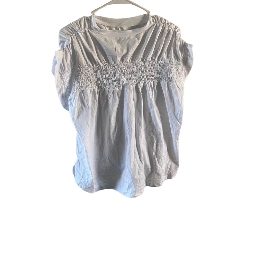 Elegant  cotton White Women's Top